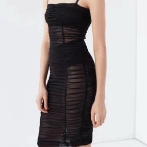 Cult Gaia Ruched Midi Dress